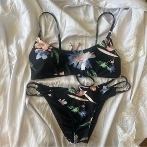 O'Neill Black Floral Bikini